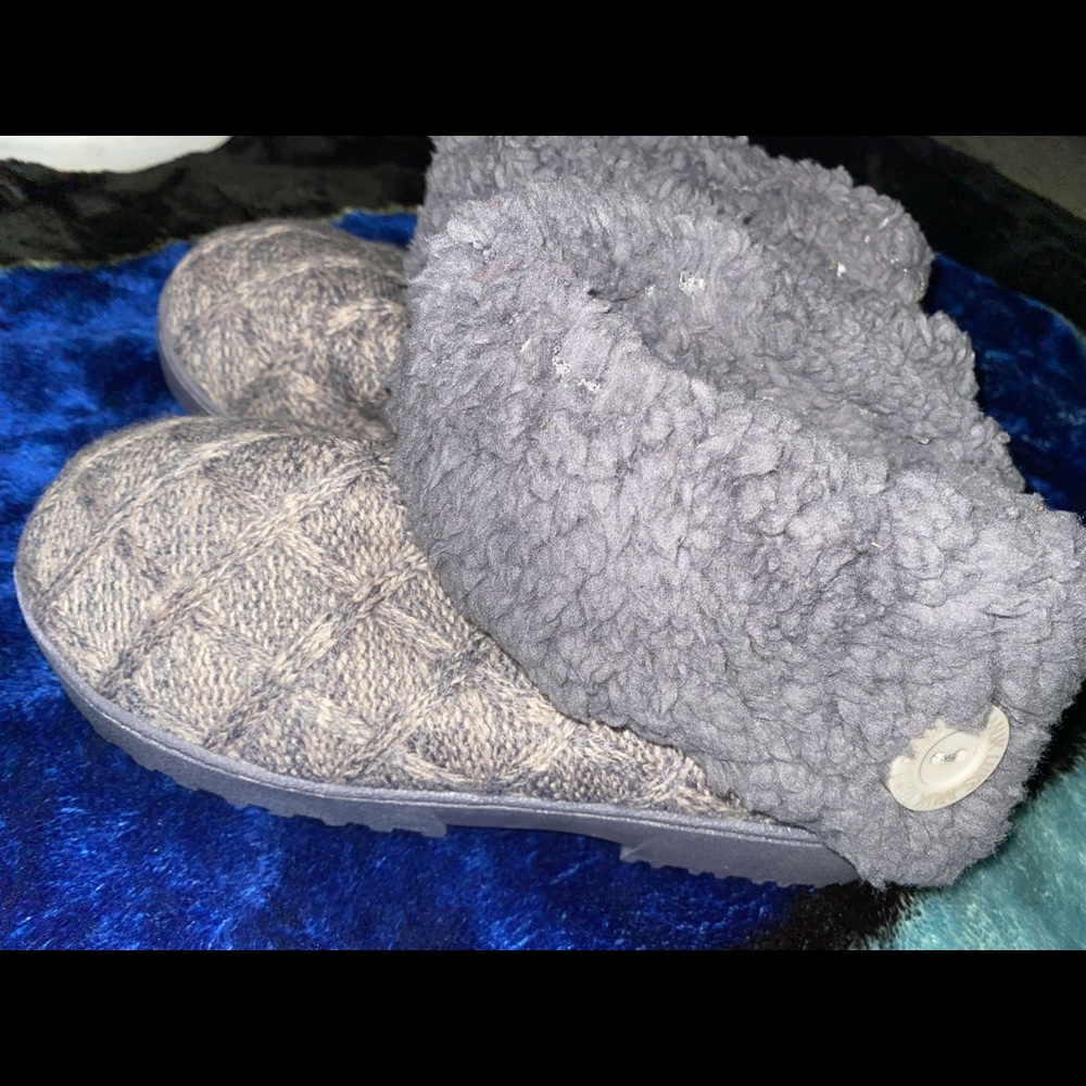 Fuzzy boots